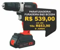 Cofesa Parafusadeira/ furadeira b&d BCD204 oferta