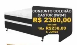 Cofesa Conjunto colchão castor BWD45 oferta