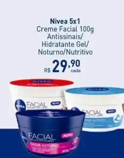 Tchê Farmácias Nivea 5x1 Creme Facial oferta