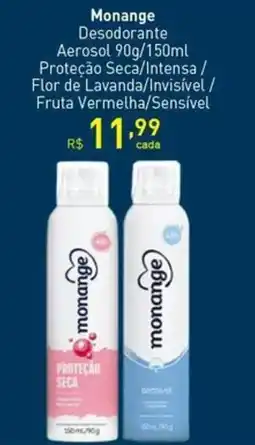 Tchê Farmácias Monange Desodorante Aerosol oferta