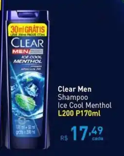 Tchê Farmácias Clear Men Shampoo oferta