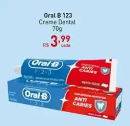 Tchê Farmácias Oral B 123 Creme Dental oferta