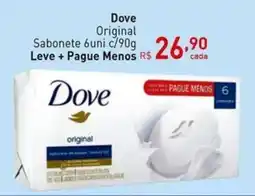 Tchê Farmácias Dove Original Sabonete oferta
