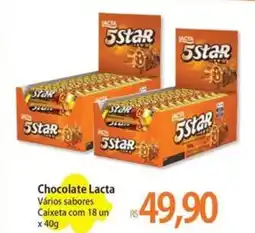 Atacadão Chocolate Lacta oferta