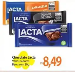 Atacadão Chocolate Lacta Vários sabores Barra oferta