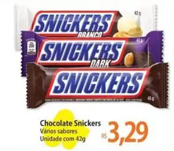 Atacadão Chocolate Snickers oferta