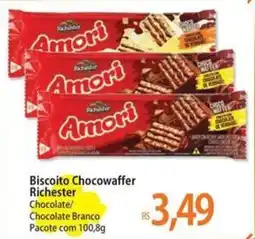 Atacadão Biscoito Chocowaffer Richester oferta