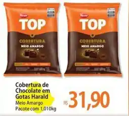 Atacadão Cobertura de Chocolate em Gotas Harald oferta