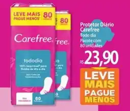 Atacadão Protetor Diário Carefree oferta