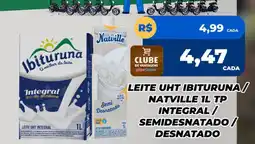 Rede Super Compras Leite uht ibituruna/ natville tp oferta