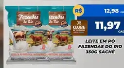 Rede Super Compras Leite em pó fazendas do rio sachê oferta