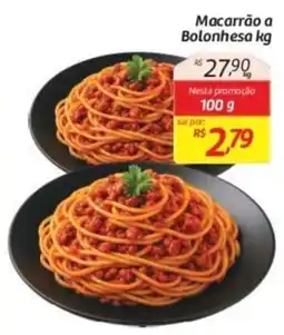 Comper Macarrão a Bolonhesa oferta