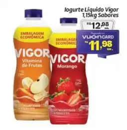 Comper logurte Líquido Vigor Sabores oferta