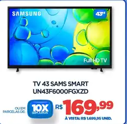 DB Supermercados Tv 43 sams smart UN43F6000FGXZD oferta