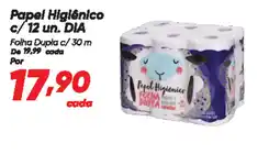 Dia Papel Higiênico c/ 12 un. DIA oferta