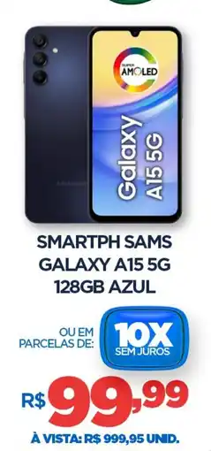DB Supermercados Smartph samsung Galaxy A15 5G 128GB Azul oferta
