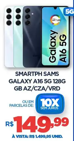 DB Supermercados Smartph sams galaxy A16 5G 128G gb az/cza/vrd oferta