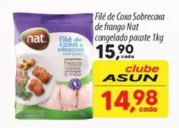 Asun Filé de Coxa Sobrecoxa de frango Nat congelado pacote oferta