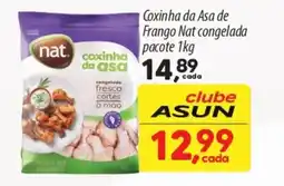 Asun Coxinha da Asa de Frango Nat congelada pacote oferta