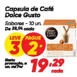 Dia Capsula de Café Dolce Gusto oferta