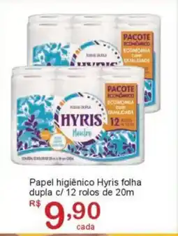 Giga Atacado Papel higiênico Hyris folha dupla oferta