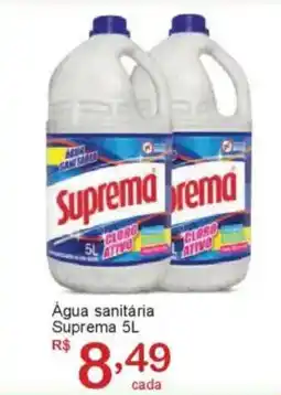 Giga Atacado Água sanitária Suprema oferta