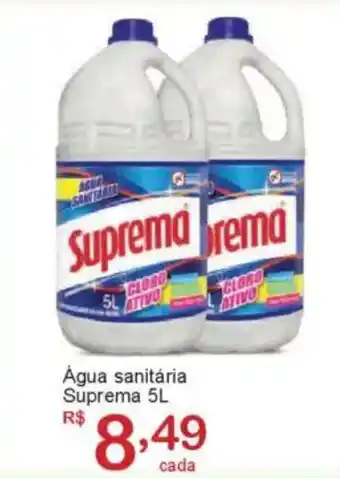 Giga Atacado Água sanitária Suprema oferta