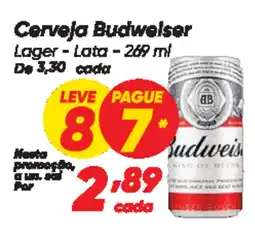 Dia Cerveja Budwelser oferta