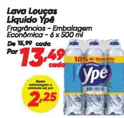 Dia Lava Loucas Liquido Ypê oferta