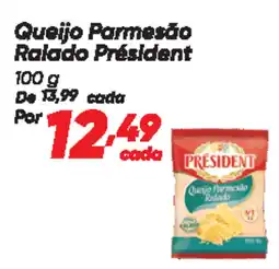 Dia Queijo Parmesão Ralado Président oferta