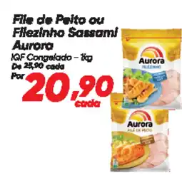 Dia File de Peito ou Filezinho Sassami Aurora oferta