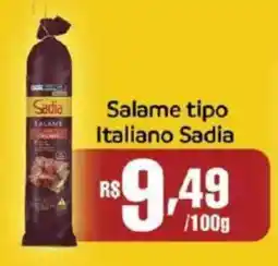Lopes Supermercados Salame tipo Italiano Sadia oferta
