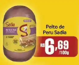 Lopes Supermercados Peito de Peru Sadia oferta