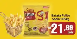 Lopes Supermercados Batata Palito Sadia oferta