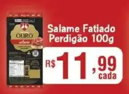 Lopes Supermercados Salame Fatiado Perdigão oferta