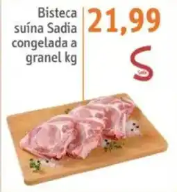 Sonda Bisteca suína Sadia congelada a granel oferta