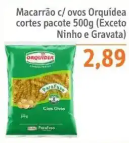 Sonda Macarrão c/ ovos Orquídea cortes pacote oferta