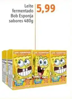 Sonda Leite fermentado Bob Esponja sabores oferta