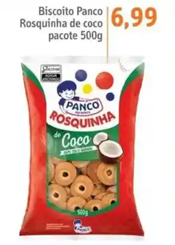 Sonda Biscoito Panco Rosquinha de coco pacote oferta