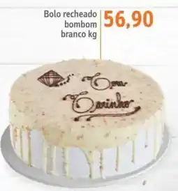 Sonda Bolo recheado bombom branco oferta