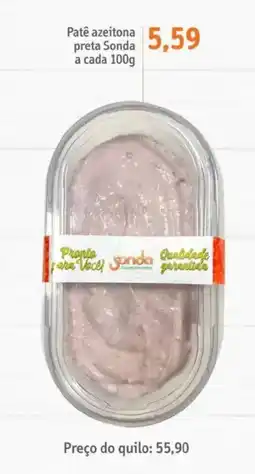 Sonda Patê azeitona preta Sonda a cada oferta