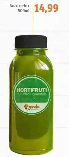 Sonda Suco detox oferta