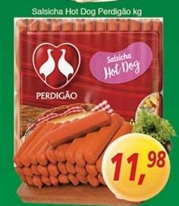 Supermercados Guanabara Salsicha Hot Dog Perdigao 1kg oferta