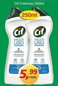 Supermercados Guanabara Cif Cremoso 250ml oferta