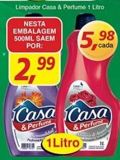 Supermercados Guanabara Limpador Casa & Perfume 500ml oferta