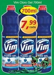 Supermercados Guanabara Vim Cloro Gel 700ml oferta