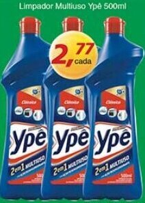 Supermercados Guanabara Limpador Multiuso Ype 500ml oferta