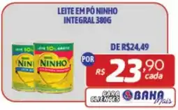 Bahamas Mix Leite em pó ninho integral oferta