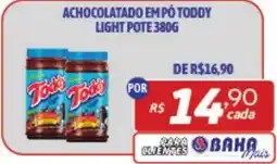 Bahamas Mix Achocolatado em pó toddy light pote oferta