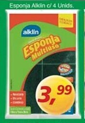 Esponja Alklin c/4 unids.